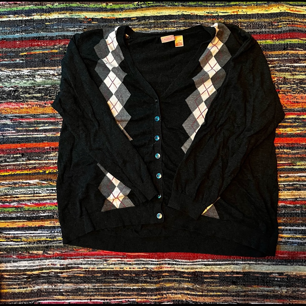 Oversized grandpa sweater
